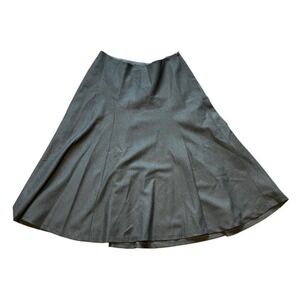 Ann Taylor Black A-Line Professional Skirt Size 8